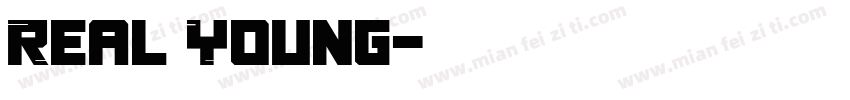 Real Young字体转换
